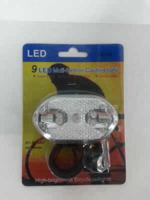 LED bicycle taillights, warning lights, safety lights, color lights, bicycle equipment
