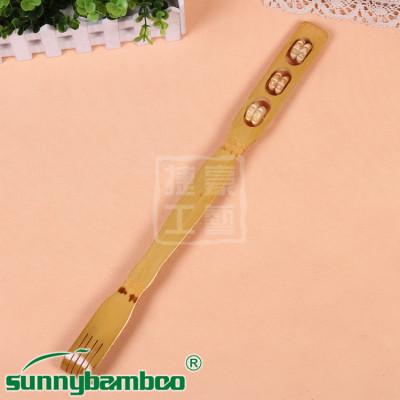 Professional manufacturers supply bamboo massage for old music is scratching scratching scratching.