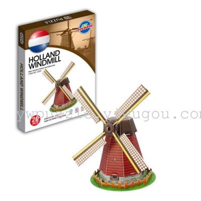 Building assembled three-dimensional model toy promotional items gifts 2016 New Year gift