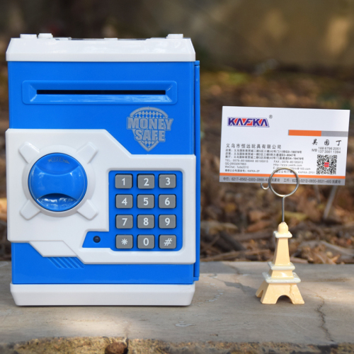 automatic roll money piggy bank mini safe password piggy bank mini safe