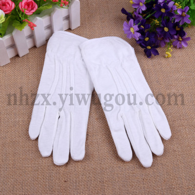 Children's etiquette in the deduction of children's etiquette gloves to perform dancing white gloves M5032