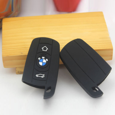 PVC soft BMW BMW color high-grade soft coat glue car keys set key