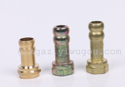 Gas joint gas head switch connector copper/zinc.