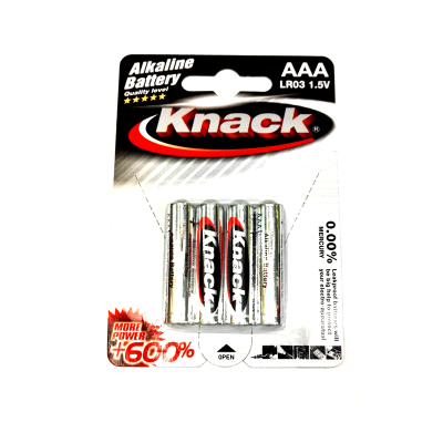 Special Offer Knack High Capacity AAA Alkaline Battery