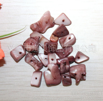 [YiBei Coral] Natural shell freshwater shell irregular stone jewelry accessories wholesale