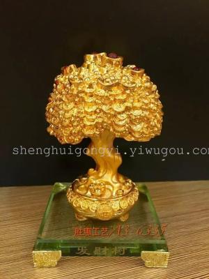 The lucky cabbage Qian Shu gourd pot of gold ornaments gifts Everything is going smoothly. Purse