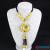 Personality retro accessories national wind coloured glaze hanging chain necklace Necklace