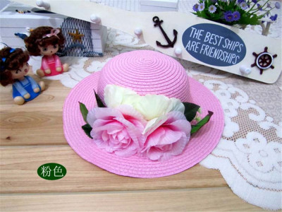 Big Flower Beach Sun Hat summer travel hat cute hat