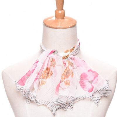 South Korean spring and summer silk scarf, small square scarf, scarf, scarf, 