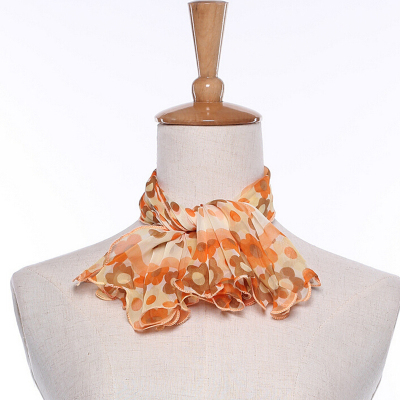 South Korean spring and summer silk scarf, small square scarf, scarf, scarf, scarf.