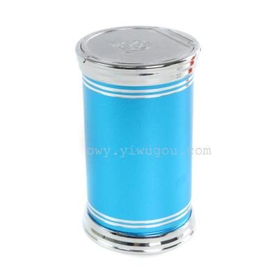 Fine aluminum material multi color fashionable cigarette ash cylinder