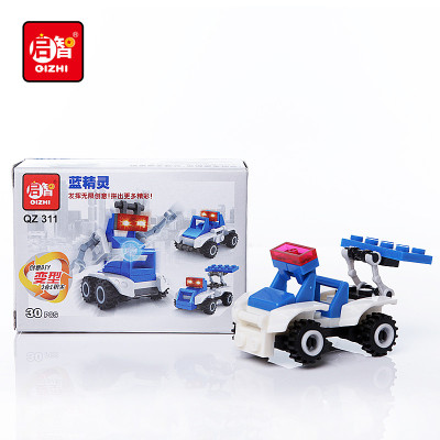 Kai building blocks toys ABS creative DIY deformation three variable building blocks