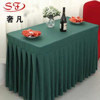 Where the luxury conference table table cloth sign table skirt made skirt cover table set