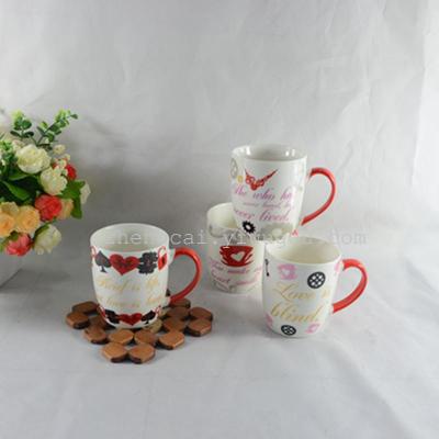 Ceramic cup 1800 advertising gift cup coffee cup