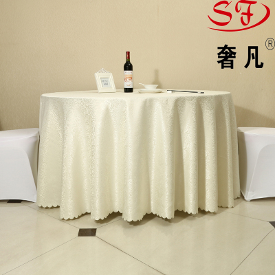 Zheng hao hotel catering hotel banquet tablecloth dining grass tablecloth mouth cloth art