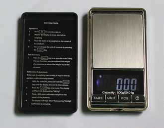 Pocket Jewelry Scale 500G