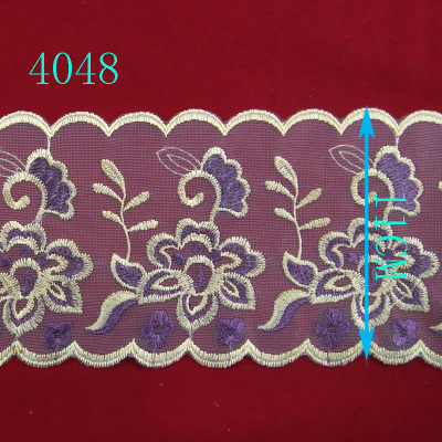 Lace lace embroidery crafts double color textile factory direct sales