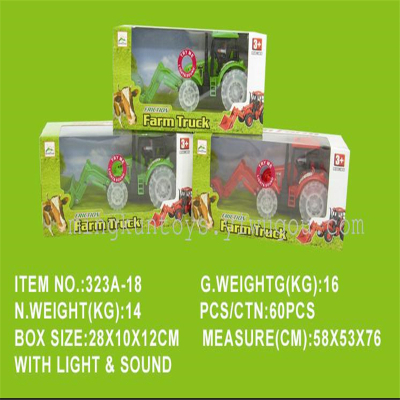 Light music hand taxi tractor