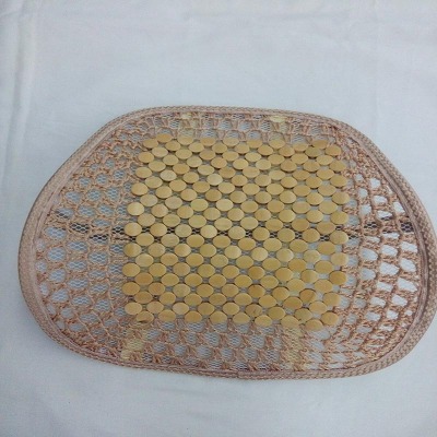 Rongsheng Car Supplies Automotive Waist Cushion Summer Cold Bamboo Slices