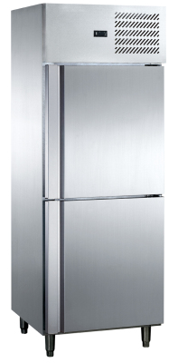 Upper and Lower Doors Refrigerated Cabinet, Cabinet Freezer, Refrigeration Equipment