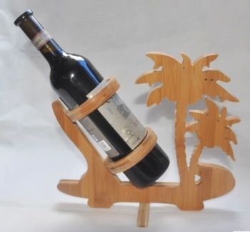 European and American Style High-End Wine Rack Environmental Protection Bamboo Wine Rack Creative Foldable Bamboo Wine Rack