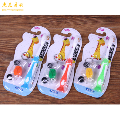 Children toothbrush with motorcycle toys W-07C