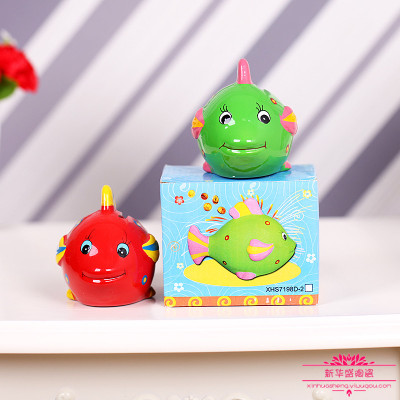 Fish piggy piggy birthday gifts for children personality ornaments