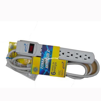 Three-Hole Jack with Switch Power Supply Computer Socket Power Strip Power Strip Row Mop Power Strip