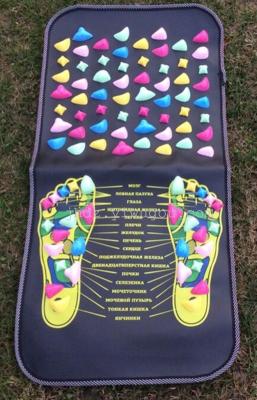 Foot massage carpet foot massage pad stone pad stone road foot massage pad pebbles Russian