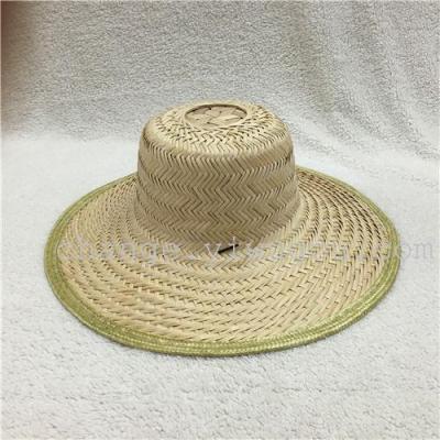 Tea hat white bamboo hat white lady straw hat hand hat