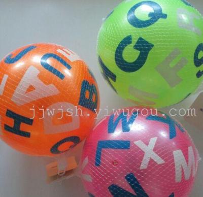 Mixed color PVC22cm flower balls