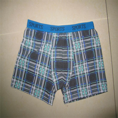 Boyshort style colored boxer briefs polyester breathable panties