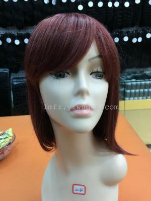 Fashion short wig head set cosplay head set lm-740