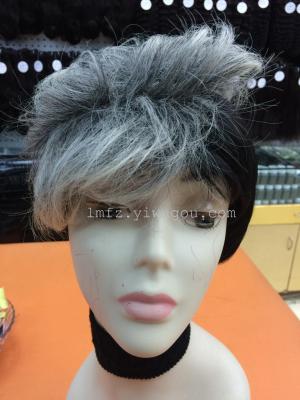 Fashion short wigs cosplay headgear lm-743