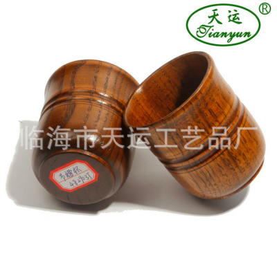 Tianyun Crafts Daily Necessities Solid Wood Wooden Boutique Wooden Cup Tea Cup