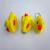 Small gift Keychain light yellow duck white Keychain lights factory direct