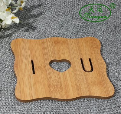 Tianyun Mat Placemat Coasters Bamboo Insulation Mat Environmentally Friendly Natural Bamboo Dining Table Essential Daily Necessities in Stock