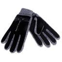 In autumn and winter of 2016, we sell high - end flower line leather gloves.