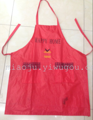 Kitchen custom aprons advertising aprons LogO promotional aprons PvC apron