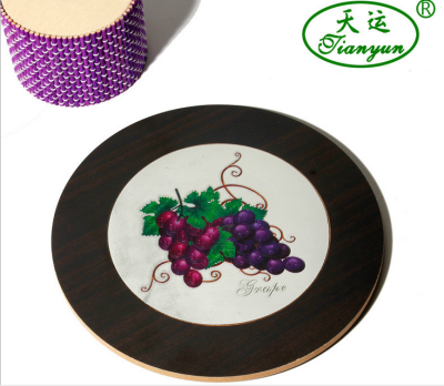 2015 New Placemat Insulation Environmental Protection Natural Flower Combination Factory Wholesale