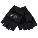 Bicycle Imitation Leather Half Finger Non-Slip Gloves Sports Half Finger Gloves