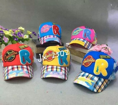 Manufacturer direct selling fashion popular children outdoors sunshade hat for boys and girls cartoon sun cap baseball cap.