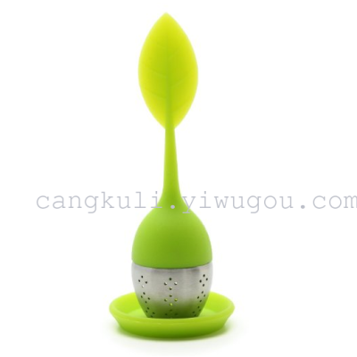 Tea Making Device Silicone Stainless Steel Tea Infuser Tea Making Device Tea Tray Tea Strainer