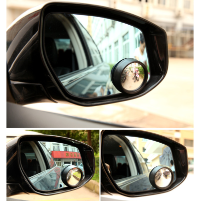 Car Rearview Mirror Small round Mirror Rearview Mirror Car Blind Area Wide-Angle Lens