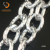 Yuantong Hardware Supply Latest Fashion Ornament Accessories Aluminum Grinding Chain, Pattern Aluminum Zipper