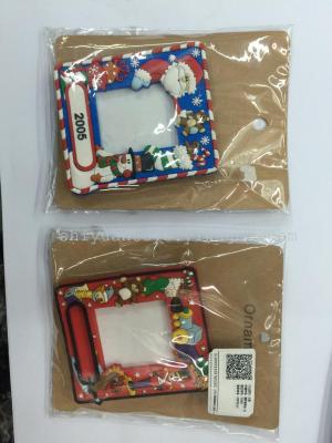Christmas picture frame PVC gifts