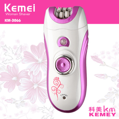 Ms. Kemei Hair Removal Device Female Epilator Shaving Machine Electric Armor Knife Knife & Swatches