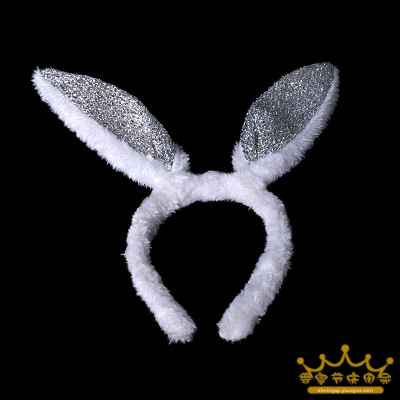 Rabbit ears headband rabbit ears headdress hairpin Easter Bunny head hoop buckle