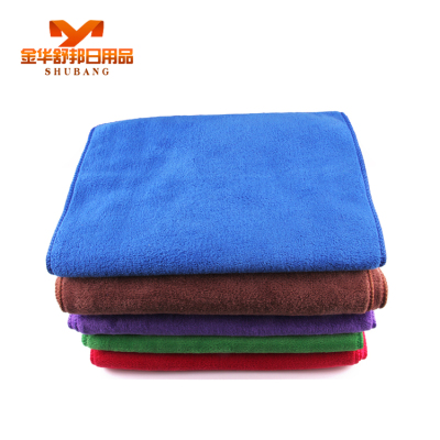 Manufacturer direct shot super soft thickening washing car large towel fiber absorbent towel car towel
