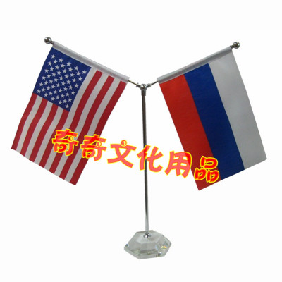 The wholesale supply of hexagonal crystal flag flag, the flag of the world flag